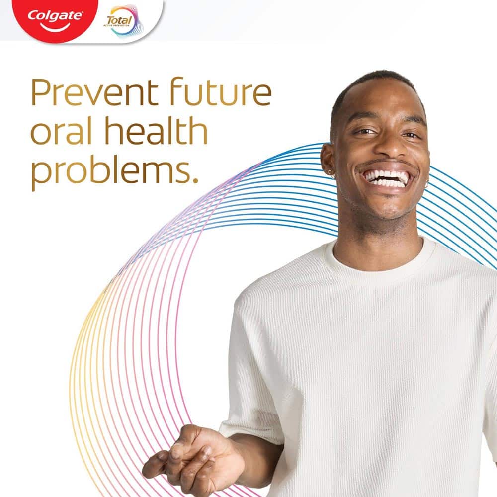 Brush thoroughly at least twice a day