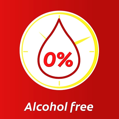 Alcohol free