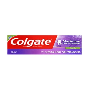 Colgate<sup>®</sup> Maximum Cavity Protection Fresh Mint Toothpaste