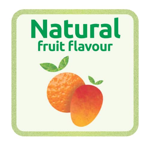 natural fruit flavour