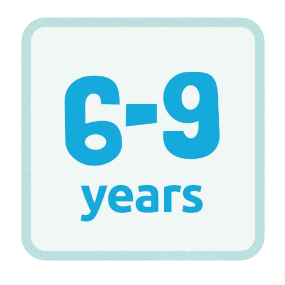 6-9 years